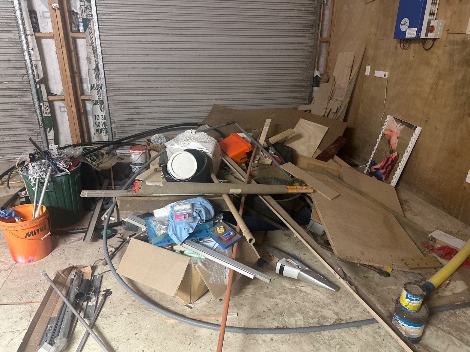 Before DumpJunk junk removal job on the Hibiscus Coast