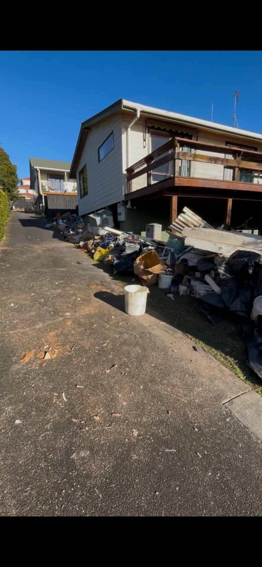 Before DumpJunk junk removal job on the Hibiscus Coast